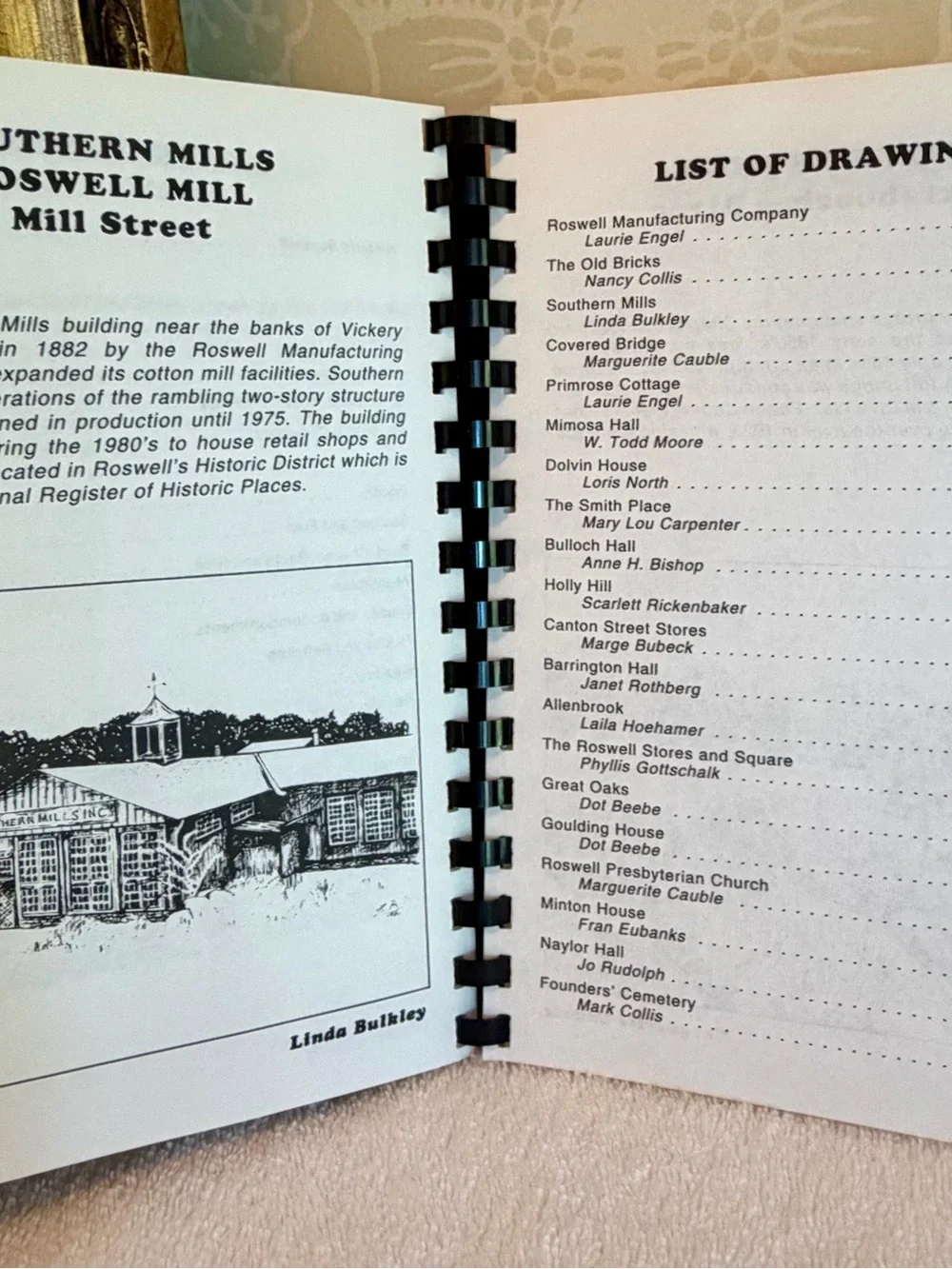 The Historic Roswell Cook Book – Roswell Historical Society Georgia – 1995